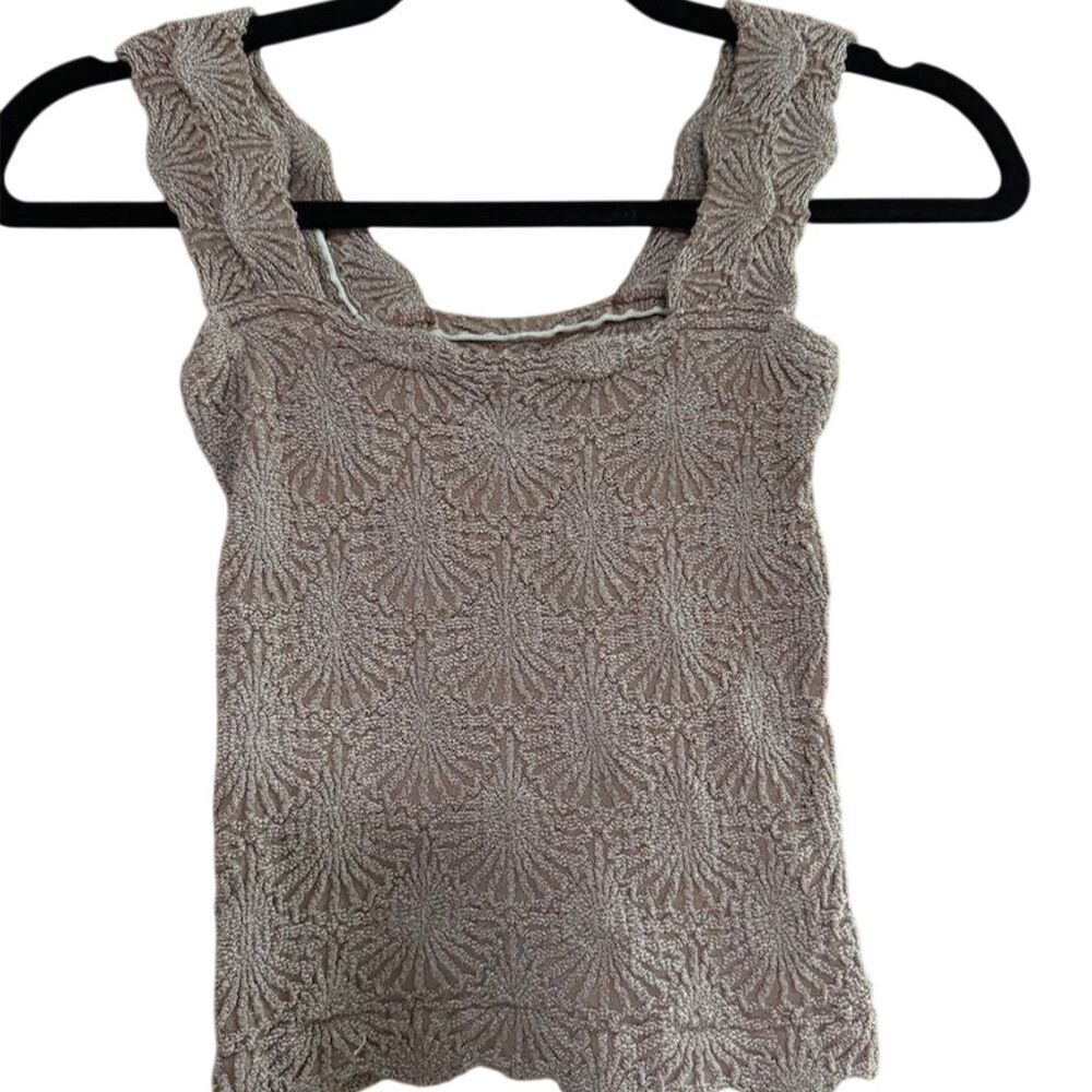 Free People Intimately Women's Cami Top Size XS Square Neck dusty pink